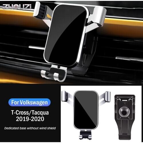 Car Mobile Phone Holder Mounts GPS Stand Navigation Bracket For Volkswagen VW Tcross T-Cross Tacqua 2019-2020 Car Accessories