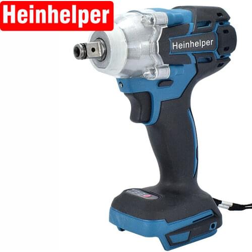 Brushless Cordless Electric Wrench 1/2'' Electric Screwdriver With LED Ligh For Makita 18V Battery