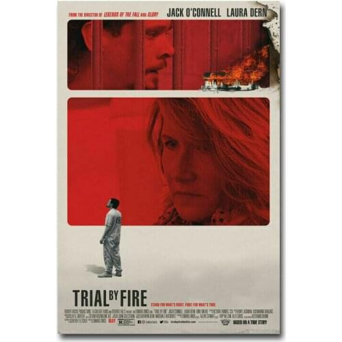 D0173 Trial By Fire Movie Silk Fabric Poster Art Decor Indoor Painting Gift