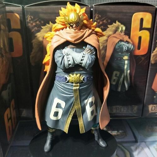 Hot Comic Anime One Piece Vinsmoke Family vol.5 Sanji Father Vinsmoke Judge DXF 17cm Action Figure Toy