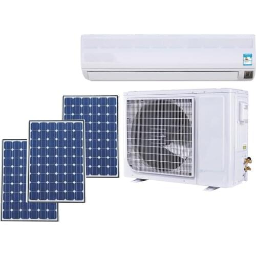Hybrid wall split solar air conditioner
