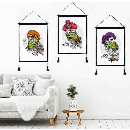 Living Room Bedroom Wall Decoration Painting Creative Background Wall Hanging Cloth Wall Decoration Hanging Paintings