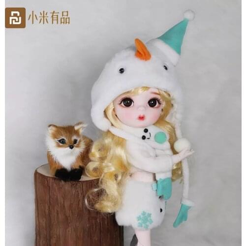New Xiaomi Youpin Small lucky series simulation BJD doll 30cm large doll childrens birthday gift Christmas gift 5 types toys