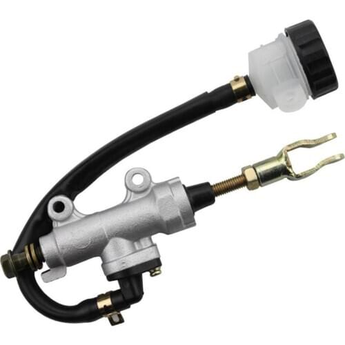 NEW-Motorcycle Universal Foot Brake Hydraulic Pump for Suzuki Kawasaki Honda Yamaha Rear Brake Master Cylinder Pump Motorbike