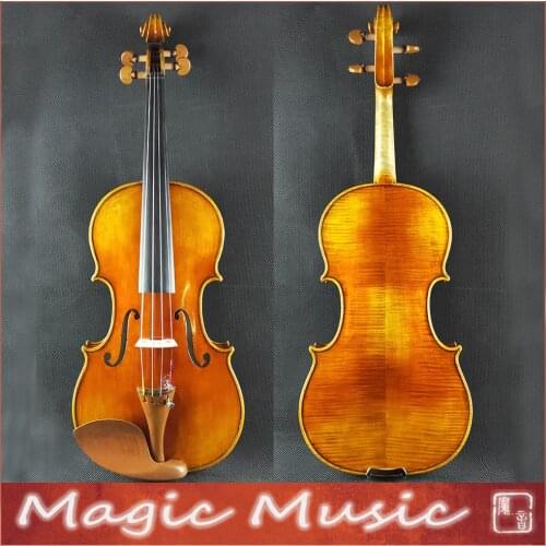 50 Years Old Spruce! Copy of a 19th Century French Violin 4/4, Amati Concerto Level, Oil Handmade Varnish