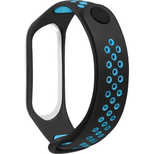 For Xiaomi Mi Band 3 watch strap For Mi Band 3 Strap Sport Silicone Watch Wrist Bracelet Strap Accessories Smart Bracelet