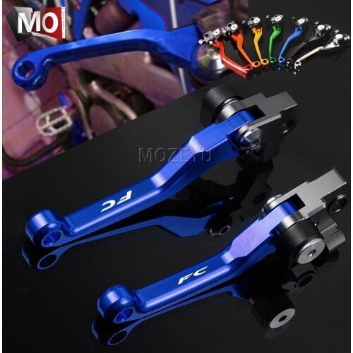 For HUSQVARNA FC250 FC450 FC 250 450 2014-2015 2016-2017 Motocross CNC Pivot Brake Clutch Levers Dirt Bike Motorcycle