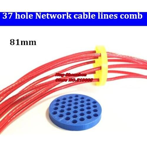 37 hole Network module network cable lines comb machine Wire harness Arrangement tidy tools for computer room cat5/cat6