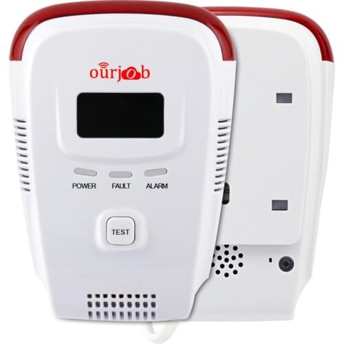 Special Offer Ourjob LED Display Voice LPG Gas Leakage Detector Monitor Sensor Alarm