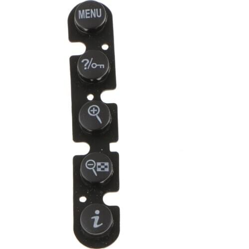 Rear Back Function Button Rubber Cover Key Unit For Nikon D7100 D7200 Repair Part