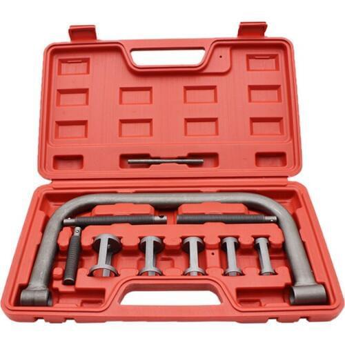 10pcs Valve Clamps Spring Compressor Automotive Tool Set Repair for Car Motorcycle Repairing Tools free shipping