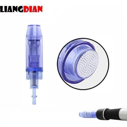 100pcs/lot Bayonet Nano Round Micro Needles Cartridges Microneedles For Electric Dr Derma Pen Tattoo Tips Permanent MTS Makeup