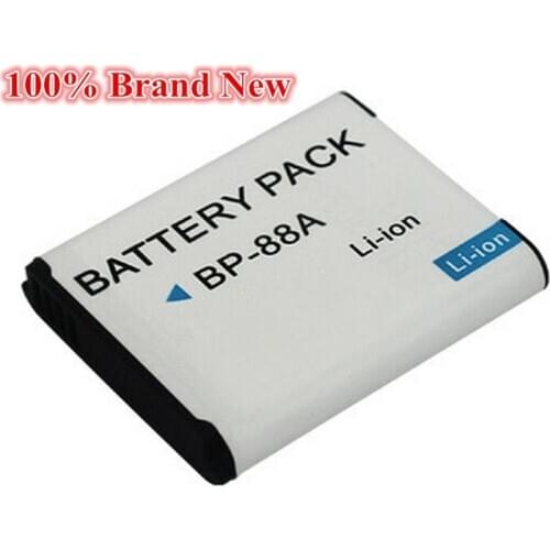 650mah 100% brand new Replacement Camera Battery For Samsung BP88A +DC132 DV200 DV300 DV300F IA-BP88A