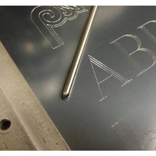 Tanlentool diamond drag engraver for CNC machine metal engraving bit 4.36*127mm 90degree engraver 2pcs/lot