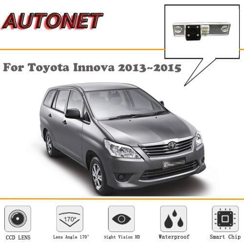 AUTONET Rear View camera For Toyota Innova 2013~2015 /CCD/Night Vision/Reverse Camera/Backup Camera/license plate camera