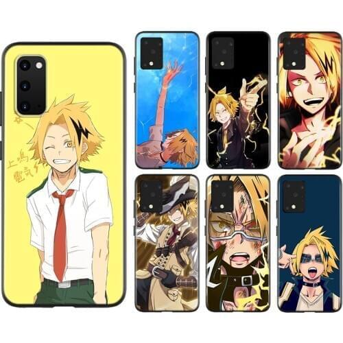 Denki Kaminari My Hero Anime For Samsung Galaxy A01 A11 A12 A21 A21S A31 A41 A42 A51 A71 A32 A52 A72 A02S UW Phone Case