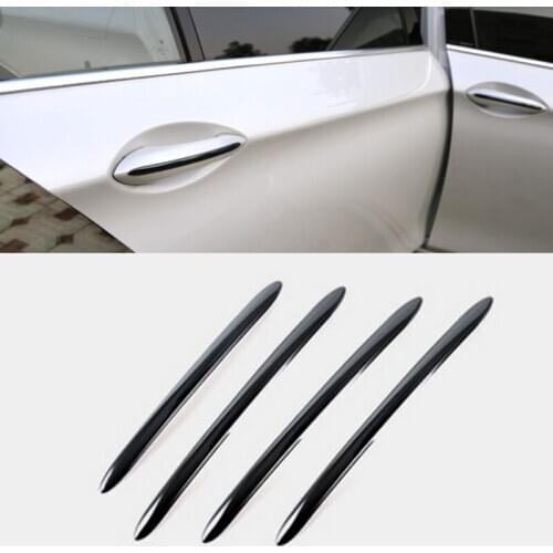 For-Bmw 5 Series F10 F18 F11 2011-2017 Stainless Steel Black Exterior Door Handle Cover Trim