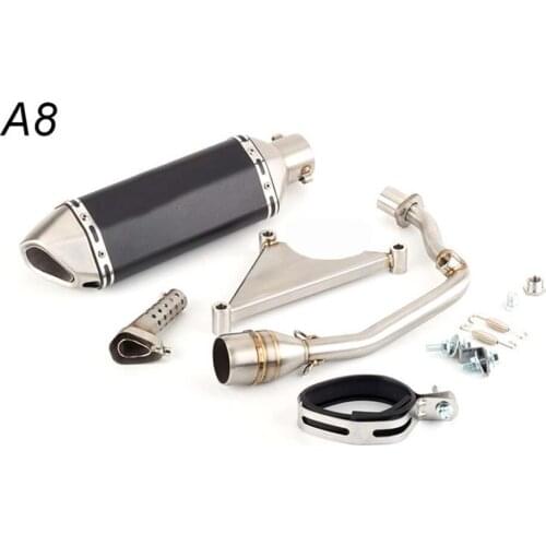 For Vespa Sprint Primavera 150 Motorcycle Exhaust Pipe Modification Parts Stainless Steel Clip Clamp Caliper Bracket Sprint 150