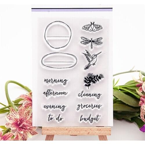 Hot sale Foundation Transparent Clear Stamps / Silicone Seals Roller Stamp for DIY scrapbooking photo album/Card Making