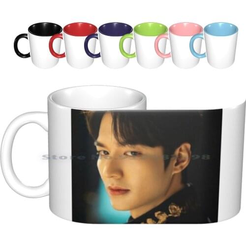 Lee Min Ho , The King Ceramic Mugs Coffee Cups Milk Tea Mug Read Min Ho Military Service Read Min Ho Doramas Dramas Korean