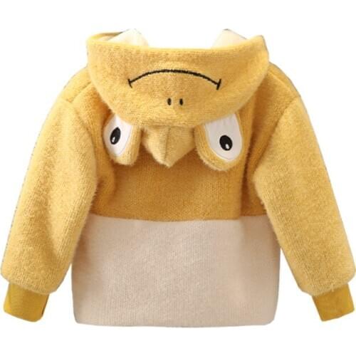 New Autumn Winter Baby Boys Girls Clothes Fashion Children Thick Hooded Jacket Toddler Casual Clothing Infant Kids Sportswear