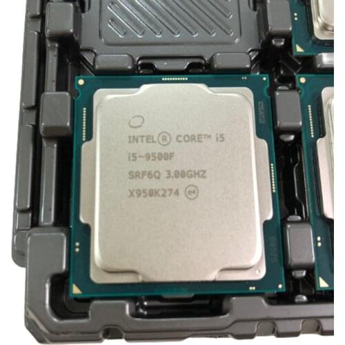 New CPU Core i5-9500F i5-9600KF Processor Bulk Tray 9M Cache