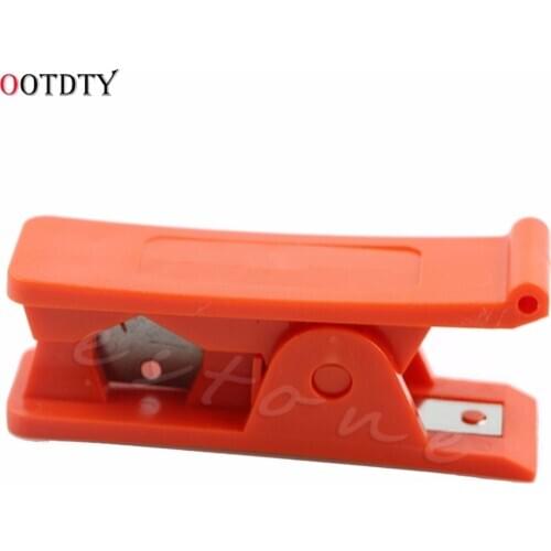 OOTDTY Rubber Silicone PVC PU Nylon Plastic Tube Pipe Hose Cutter Cut Up Scissors