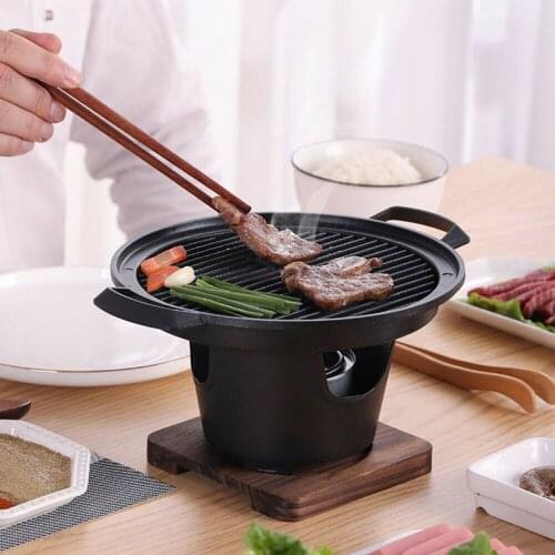 Mini Portable BBQ Grill Charcoal Grill Barbecue Accessories Barbecue Grill Outdoor BBQ Plate Roasting Meat Tools Household