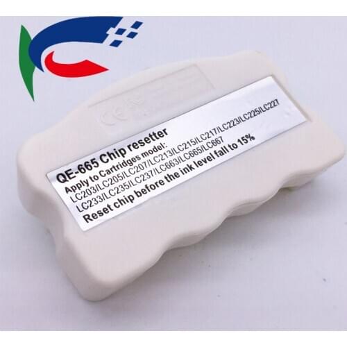 LC669 LC667 LC665 LC663 Chip Resetter For Brother MFC-J2320 MFC-J2720 Inkjet Printer