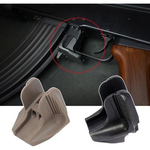 Tactical AK74 Saiga Vepr Rifle Accessory AKMR FOR AK Softair Airsoft Polymer Magazine Release Extension