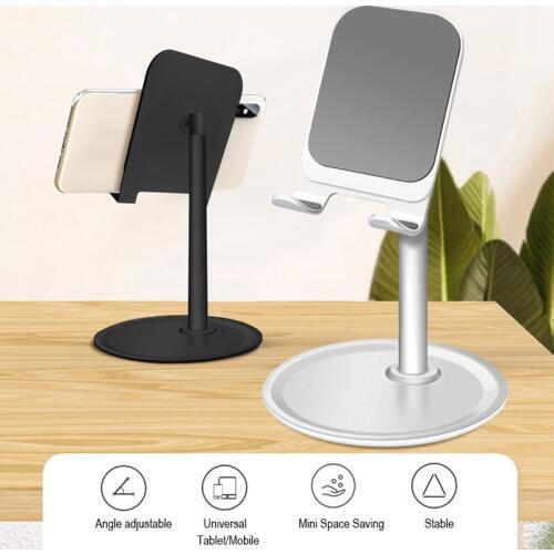 Universal Adjustable Desktop Phone Holder for Mobile Tablet Desk Table Mount Phone Holder Cradle