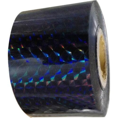 1 Roll Black Diamond Base Nail Art Transfer Foil Tips Toes DIY Nail Sticker Beauty For Women