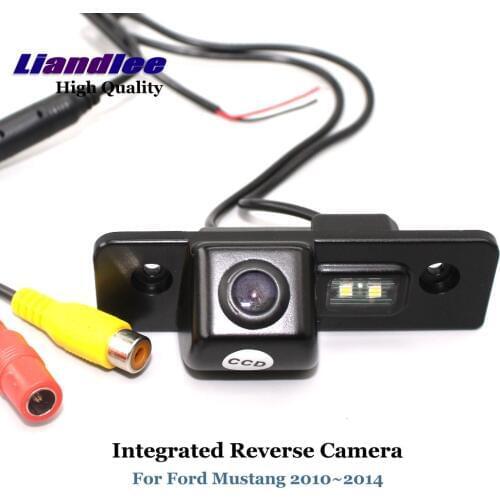 Car Backup Parking Camera For Ford Mustang 2010-2014 Rear View Rearview Reverse CAM Integrated SONY CCD HD