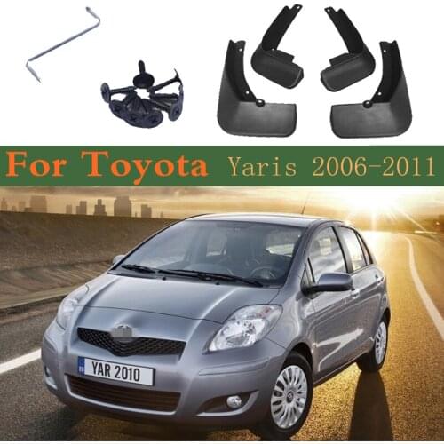 Mudflap Fender Mudguards Mud Flaps Guard Splash Flap Car Accessories For Toyota Yaris 2007 Vitz XP90 2011~2006 2010 2009 2008