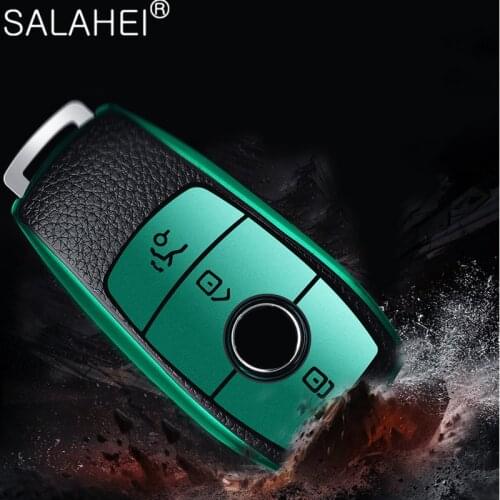 Car Key Case Cover Shell For Mercedes Benz AMG 2016 2017 2018 A C S GLS Class E class W177 W205 W213 W222 E200L E260 E300L E320L