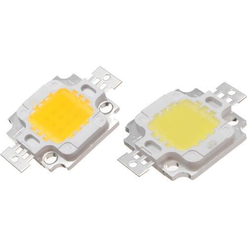 4/10PCS LED COB Chip 10W Smart IC No Need Driver 9-12V LED Bulb Lamp for Flood Light Spotlight DIY Lighting Support Dropship