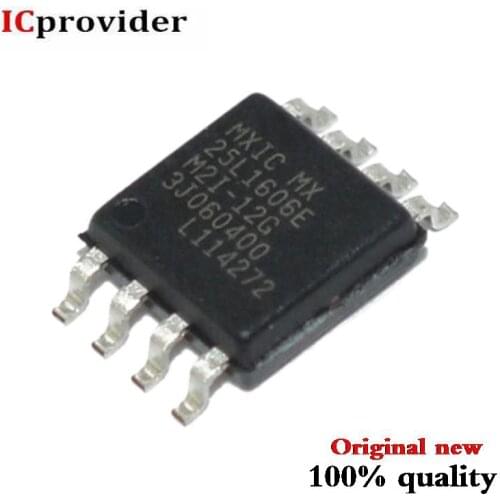 50 pcs/lot MX25L1606EM2I-12G MX25L1606EM2I-12 MX25L1606EM2I 25L1606EM2I SOP8 IC FLASH 16MBIT 86MHZ