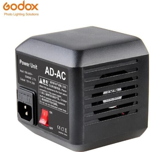 Godox AD-AC Power Source AC Wall Adapter Cable for AD600B AD600BM AD600M AD600 SLB60W SLB60Y