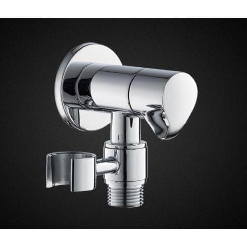 Bibcocks Tap For Outdoor Garden Chrome Brass Wall Mount Bathroom Corner Faucet Bath Toilet With Shower Bracket