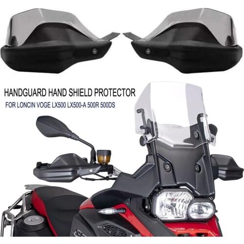 Windshield For Loncin Voge LX500 500DS Brake Lever Guard LX500-a 500r 500ds LX 500 500R Handguard Hand Shield Protector