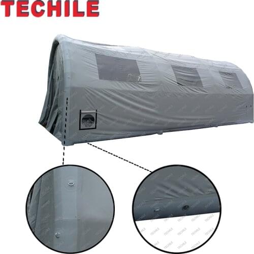 Outdoor inflatable spray painting house tent