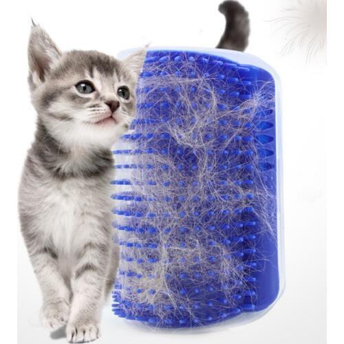 Self-massage Brush For Cats Self Groomer With Catnip Included Pet Brush Massage Comb Cat Itching Device Cat Toys AT14