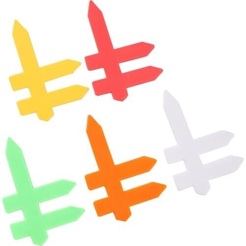 Flower Plant Seed Name Tag Garden Guide direction labels Plastic Plant Seed Labels Garden decoration Signage 100 Pcs