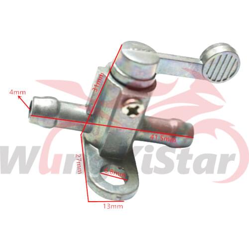 8mm Inline Motorcycle Fuel Tank Tap On/Off Petcock Switch For PW50 Y-Zinger PW80 PEEWEE50 Dirt Pit Bike ATV Quad Buggy Scooters