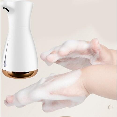 Smart Automatic Soap Dispenser Rechargeable Hand Washer for Bathroom Kitchen USB Rechargeable Foaming Touchless Hand Free