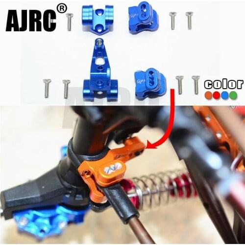 TRAXXAS TRX-4 Defender Bronco k5 g500 TRX6 G63 aluminum alloy front +rear keel rod holder seat rod connector replacement #8227