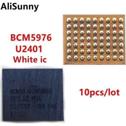 AliSunny 10pcs U2401 BCM5976 Screen Controller ic for iPhone 6 & 6 Plus 6P 6G White Meson Driver Touch ic chip BCM5976C1KUB6G