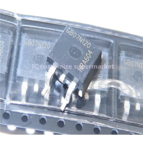 10PCS/LOT GB07N120 SGB07N120 TO-263 1200V 8A SMD Triode