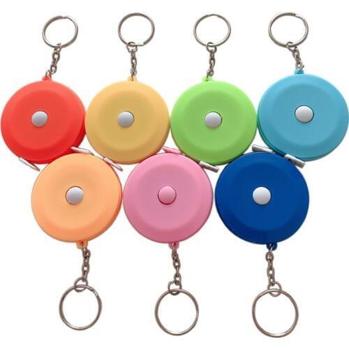 150cm/60" Tape Measures Portable Retractable Ruler Children Height Ruler Centimeter Inch Roll Tape Random Color