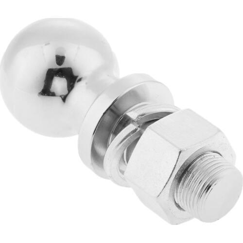 2" Chrome Trailer Hitch Ball 5000lbs Boat RV Camper Trailer Towing